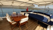 Gulet Esma Sultan II -  Aft Deck